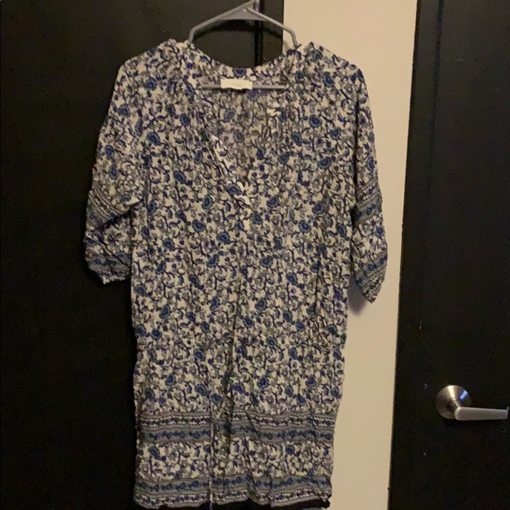 Floral pool cover up